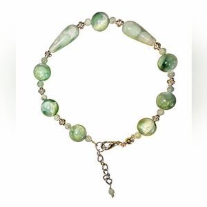 Green Moonstone Bracelet